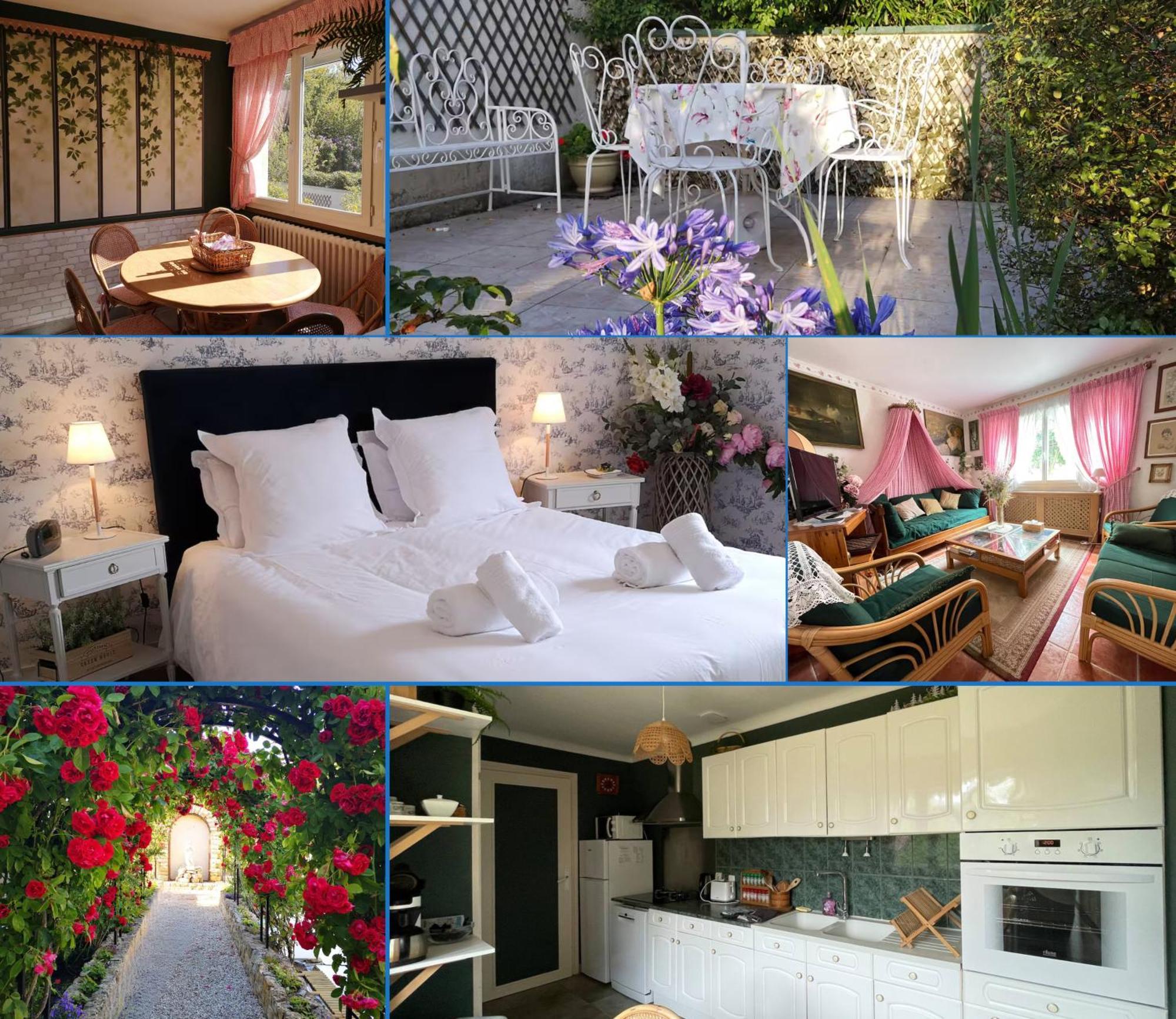 Maison très beau jardin 10 mn a pied centre ville Bayeux proche plages du débarquement Extérieur photo